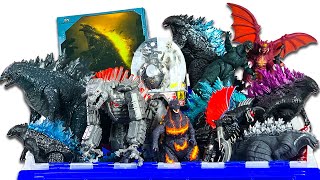 ULTIMATE Godzilla Collection King of the Monsters Godzilla vs Kong Mechagodzilla and More [upl. by Eivla394]