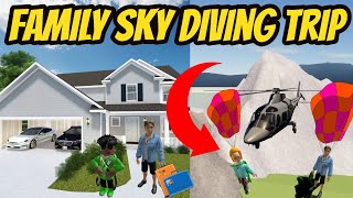 Greenville Wisc Roblox l Family Sky Diving Trip Driving Empire RP [upl. by Gunter719]