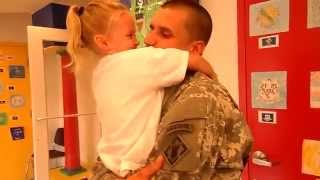 Military Dad surprises Daughter [upl. by Eatnwahs]