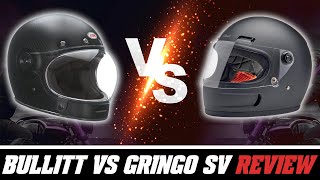 Bell Bullitt vs Biltwell Gringo SV Helmet Review at SpeedAddictscom [upl. by Cass]