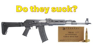 Are 556 AKs Unreliable [upl. by Steddman]