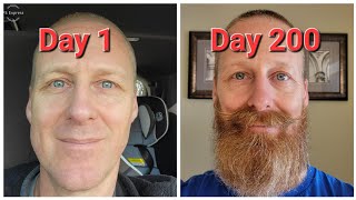 200 Days Of Beard Growth  Time Lapse [upl. by Hoskinson]