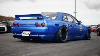 Worlds Greatest Collection of Hakosuka R32 R33 R34 R35 Skyline GTRs  4K [upl. by Eciral]