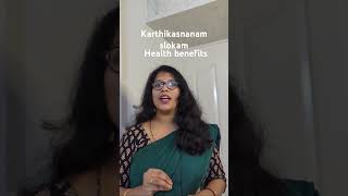 Karthikasnanam slokam and health benefits behind karthikasnanam karthikasnanamkarthikasnanamslokam [upl. by Bria]