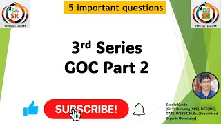 3rd series GOC part2 neet chemistry chemistry neetchemistry [upl. by Ellenehc752]