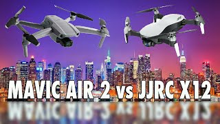 MAVIC AIR 2 vs JJRC X12 [upl. by Michelle927]