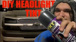 How To Tint Headlights for Under 25 Duramax Ep4 [upl. by Nalym]