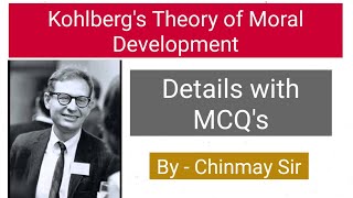 Kohlbergs Theory of Moral Development  Details with MCQs [upl. by Bank422]