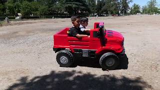 Big Toys Direct 24V Mercedes Zetros Ride On Truck [upl. by Brand]