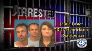 01232017 Foster Henrickson amp Krenzer Arrest  Nye County Sheriffs Office [upl. by Layton]