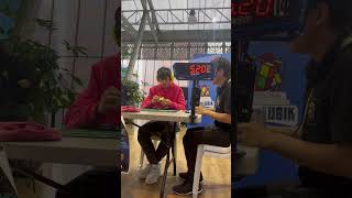 3rd place at Colombia Nationals 2024 speedcubing rubikscube [upl. by Anitsuga]