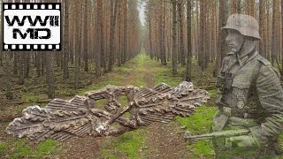 WWII Metal Detecting  German Waffen SS  Traces of War on the Eastern Front [upl. by Anyale]