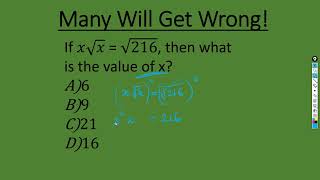 Radicals 2  Quick Math [upl. by Ashil]