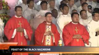 Feast of Black Nazarene  Mass part 1 [upl. by Omrellig]