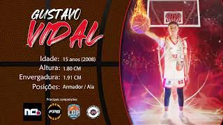 Highlights basketball player  Gustavo Vidal [upl. by Jacenta909]