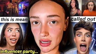 This influencer party was MESSYthis is so bad [upl. by Rubia]