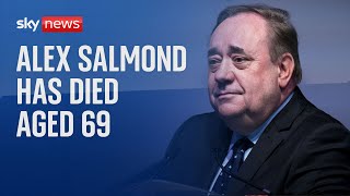 Former First Minister of Scotland Alex Salmond dies [upl. by Cheke]