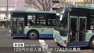 仙台市バスの全４４路線 ４年連続赤字 ”利用者回復傾向も燃料費高騰などで厳しい状況” [upl. by Yann]