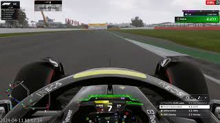 Jarno Opmeer Pole Lap Silverstone F1 Esports [upl. by Eelanaj]