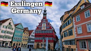 Beautiful Esslingen am Neckar Stuttgart Germany [upl. by Cioffred]