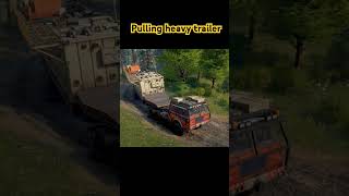 TATRA T813 snowrunner offroad shorts trending gameplay entertainmentrelaxingreels videogame [upl. by Eiltan]