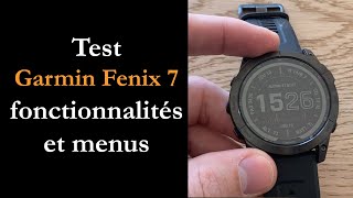 Test Garmin Fenix 7  la nouvelle meilleure montre GPS de 2022 [upl. by Anirav]