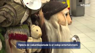 Kerstvakantie van start op Schiphol [upl. by Llenrac955]