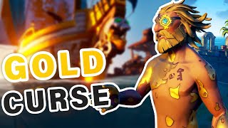 I Finally Got the GOLD CURSE from the Shores of Gold ► Sea of Thieves [upl. by Cynthla]