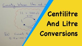 How To Convert Between Litres And Centilitres Metric Units OF Volumes [upl. by Seow]