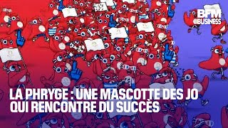 La Phryge  une mascotte des JO qui rencontre du succès [upl. by Onia]