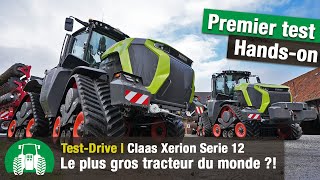 TestDrive Claas Xerion 12650  TERRA TRAC  Nouveauté [upl. by Cone]