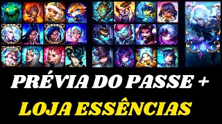 40 Novos Ícones Chibi da Loja de Essências Azuis  Novo Passe Bênção do Inverno  League of Legends [upl. by Kipton330]