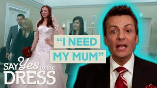 Bride Struggles When Her Mum Can’t Attend Bridal Appointment  Say Yes To The Dress [upl. by Bennink253]