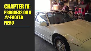 The Pontiac Fiero Chapter IV  Door Adjustment and New Fender Installation [upl. by Adnicaj]