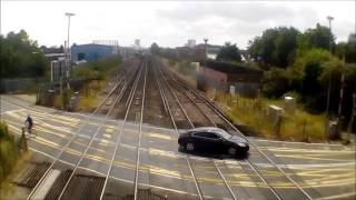 Southampton Level Crossing Misuse video [upl. by Nibur]