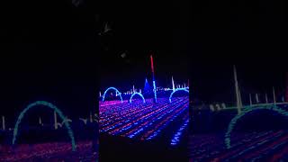 Christmas Light Show at soaky Mountain waterpark 2024 [upl. by Gleich]