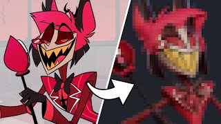 😈 Watch A Pro 3D Sculptor Create Alastor From Hazbin Hotel 2D to 3D [upl. by Ivonne]