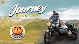 Journey Video Song Kannada  777 Charlie  Rakshit Shetty  Kiranraj K  Nobin Paul [upl. by Folger]