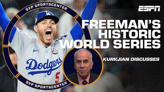 Freddie Freeman had one of the best World Series performances EVER – Tim Kurkjian  SC with SVP [upl. by Joy]