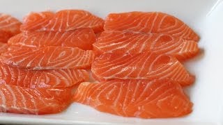 Quick Cured Salmon  How to Cure Salmon in 3 Minutes [upl. by Jackson96]