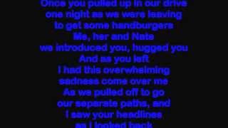 Eminem ft Nate Ruess  Headlights Lyric Video [upl. by Ajram420]