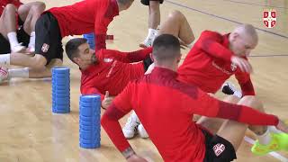 Futsal kvalifikacije za SP  Srbija  Norveška najava 7112022 [upl. by Ardnoid612]