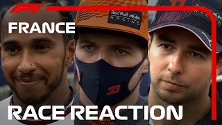 Drivers PostRace Reaction  2021 French Grand Prix [upl. by Dloraj272]