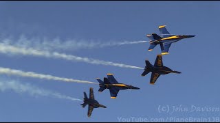 2023 Barksdale AFB Air Show  US Navy Blue Angels [upl. by Cire840]