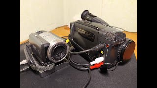 Digitize your video using the SONY DCRSR80E  Оцифровка видео камерой SONY DCRSR80E [upl. by Hintze]