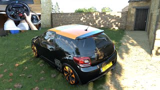 DS Automobiles DS 3 Racing 2011  POV gameplay Forza Horizon 4  Logitech G29  Shifter [upl. by Zaob307]