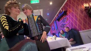 Arendelle A Frozen Dining Adventure  Disney Wish 2022 [upl. by Ecnahc]