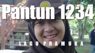 Lagu Pramuka Pantun 1234 Full Lirik [upl. by Fahy]