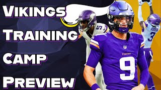 Vikings Training Camp Preview [upl. by Idnahr483]