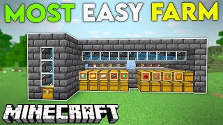 FULLY AUTOMATIC SORTING SYSTEM IN MINECRAFT 119  BEDROCK AND MCPE [upl. by Poyssick]